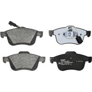 Delphi Bremsbelagsatz, Scheibenbremse LP3270