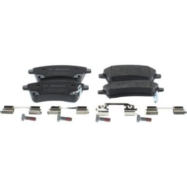 BOSCH | Bremsbelagsatz, Scheibenbremse | 0 986 494 552