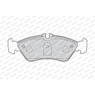 Ferodo Bremsbelagsatz, Scheibenbremse PREMIER ECO FRICTION FVR1876