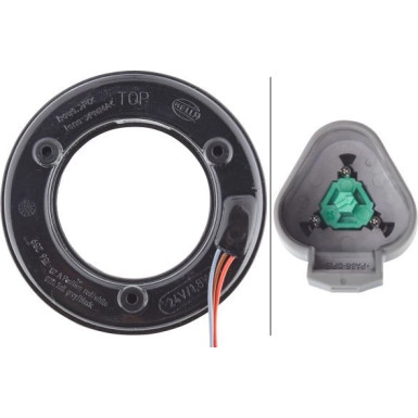 Hella | Heckleuchte | 2SB 008 405-151