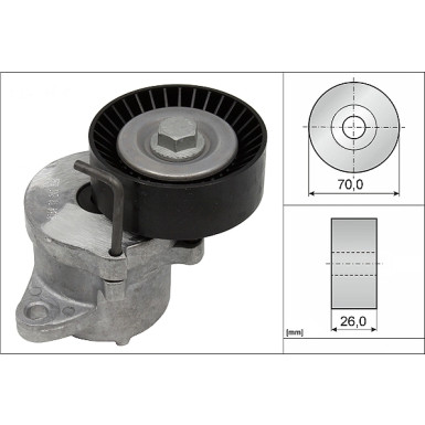 534 0439 10 Riemenspanner, Keilrippenriemen