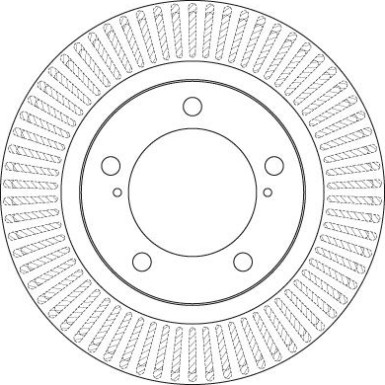 DF6239S Bremsscheibe TRW SINGLE