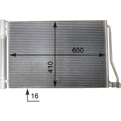 Mahle | Kondensator, Klimaanlage | AC 781 000S