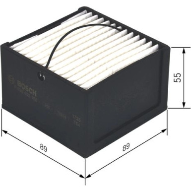 F 026 402 150 Kraftstofffilter