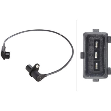 Hella | Sensor, Nockenwellenposition | 6PU 009 121-281