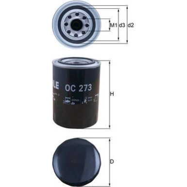 OC 273 Ölfilter OC 273 Ölfilter