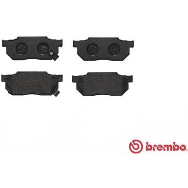Brembo | Bremsbelagsatz, Scheibenbremse | P 28 008