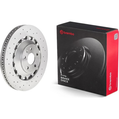 Brembo 2 x BREMBO Bremsscheibe PRIME LINE - Dual Cast 09.D174.33