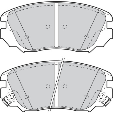 Valeo Bremsbelagsatz, Scheibenbremse ESSENTIAL 302118
