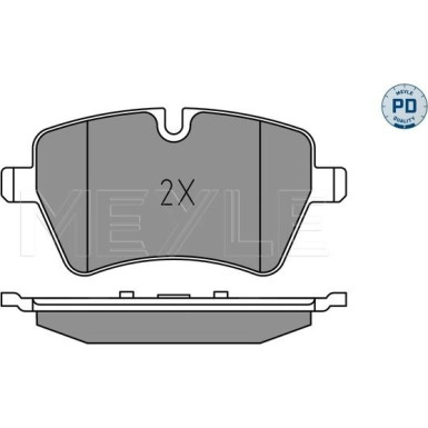 Meyle Bremsbelagsatz, Scheibenbremse MEYLE-PD: Advanced performance and design 025 239 8418/PD
