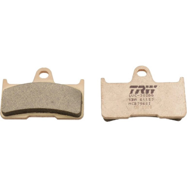 TRW | Bremsbelagsatz, Scheibenbremse | MCB756SI