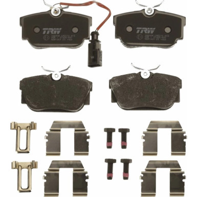 TRW Bremsbelagsatz, Scheibenbremse COTEC GDB1369