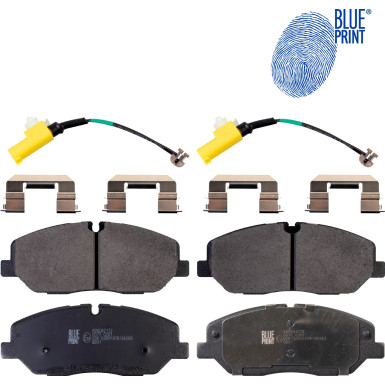 Blue Print | Bremsbelagsatz, Scheibenbremse | ADG042172