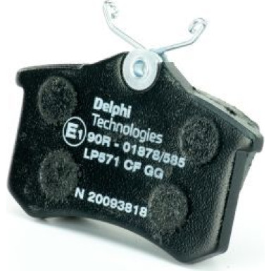 Delphi Bremsbelagsatz, Scheibenbremse LP571