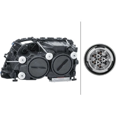 Hella | Hauptscheinwerfer | 1EL 009 513-221