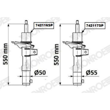 Monroe | Stoßdämpfer | 742116SP Monroe | Stoßdämpfer | 742116SP
