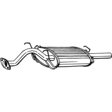 163-157 Endschalldämpfer