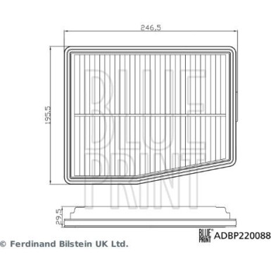 Blue Print | Luftfilter | ADBP220088