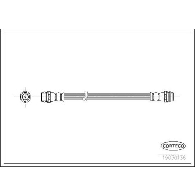 Corteco | Bremsschlauch | 19030136