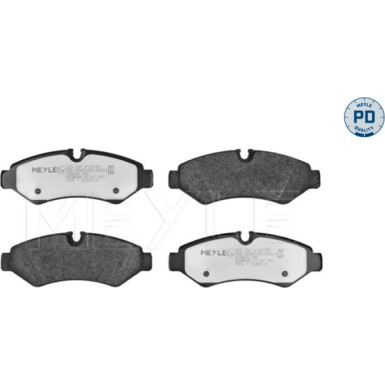 025 207 4720/PD Bremsbelagsatz, Scheibenbremse MEYLE-PD: Advanced performance and design.