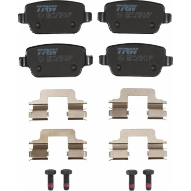 TRW Bremsbelagsatz, Scheibenbremse COTEC GDB1708