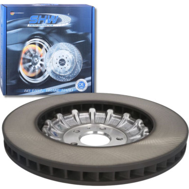 SHW Performance AFX44615 Bremsscheibe AUDI A8, A7, A6 Vorderachse, 400x38mm