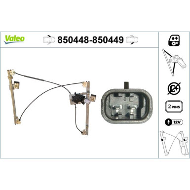 Valeo | Fensterheber | 850448