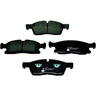 Hella Pagid | Bremsbelagsatz, Scheibenbremse | 8DB 355 019-821 Hella Pagid | Bremsbelagsatz, Scheibenbremse | 8DB 355 019-821