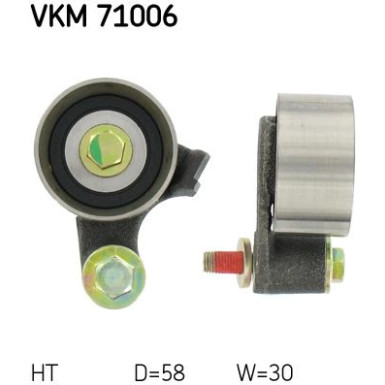 VKM 71006 Spannrolle, Zahnriemen