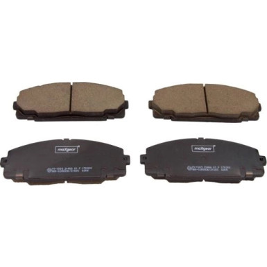 19-1509 Bremsbelagsatz, Scheibenbremse