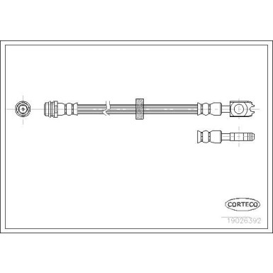 Corteco | Bremsschlauch | 19026392