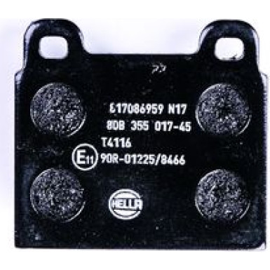 8DB 355 017-451 Bremsbelagsatz, Scheibenbremse