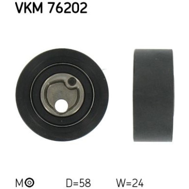 VKM 76202 Spannrolle, Zahnriemen