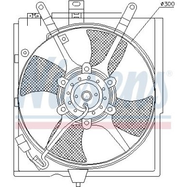 85298 Lüfter, Motorkühlung