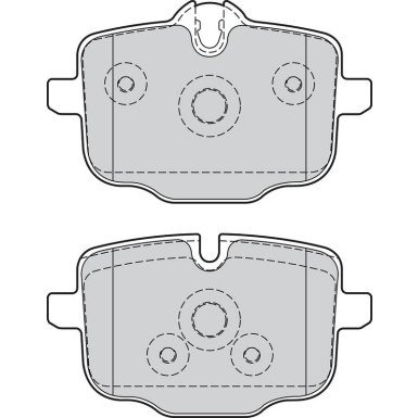 Valeo Bremsbelagsatz, Scheibenbremse ESSENTIAL 302137