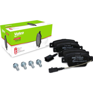 Valeo Bremsbelagsatz, Scheibenbremse EXPERT 302669A