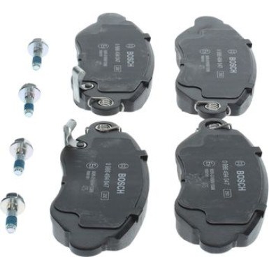 BOSCH | Bremsbelagsatz, Scheibenbremse | 0 986 494 047
