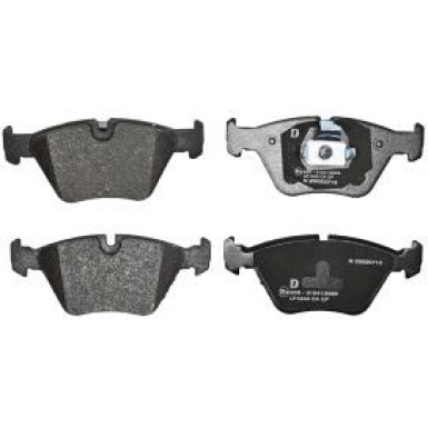 Delphi Bremsbelagsatz, Scheibenbremse LP1843