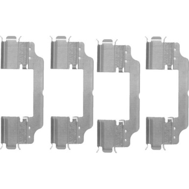 BOSCH | Zubehörsatz, Scheibenbremsbelag | 1 987 474 451