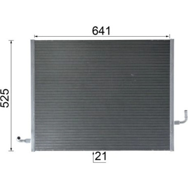 CR 2606 000P Kühler, Motorkühlung BEHR *** PREMIUM LINE ***