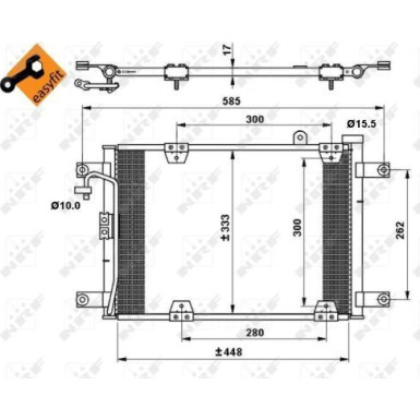 35768 Kondensator, Klimaanlage EASY FIT 35768 Kondensator, Klimaanlage EASY FIT