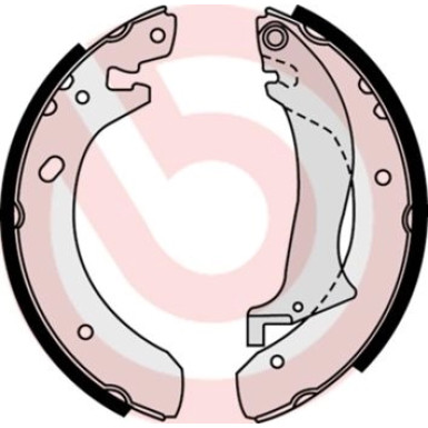 Brembo Bremsbackensatz ESSENTIAL LINE S 44 504