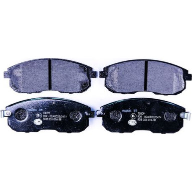 8DB 355 016-381 Bremsbelagsatz, Scheibenbremse