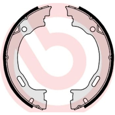 Brembo Bremsbackensatz, Feststellbremse ESSENTIAL LINE S 50 516