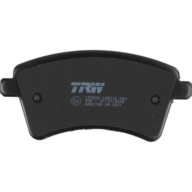 TRW | Bremsbelagsatz, Scheibenbremse | GDB1785