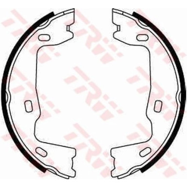 GS8223 Bremsbackensatz, Feststellbremse