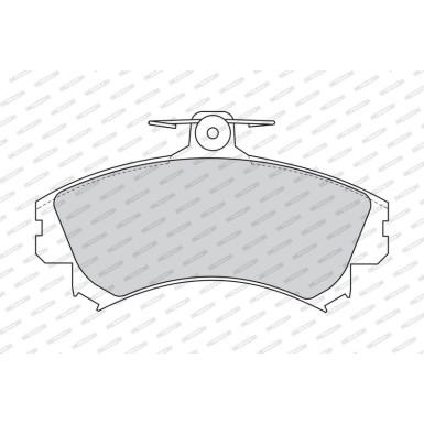 FDB1093 Bremsbelagsatz, Scheibenbremse PREMIER ECO FRICTION