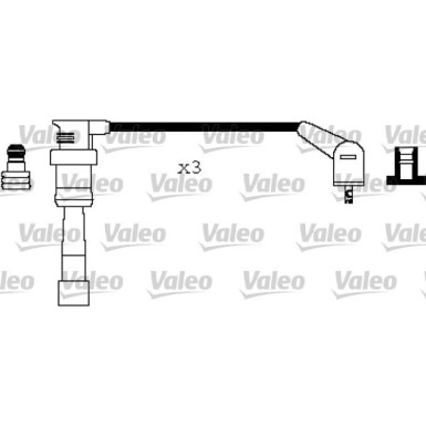 Valeo | Zündleitungssatz | 346197