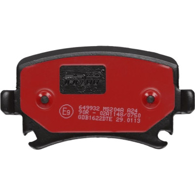 TRW Bremsbelagsatz, Scheibenbremse DTEC COTEC GDB1622DTE