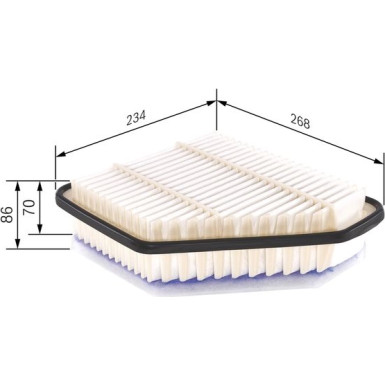 BOSCH F 026 400 171 Luftfilter BOSCH F 026 400 171 Luftfilter